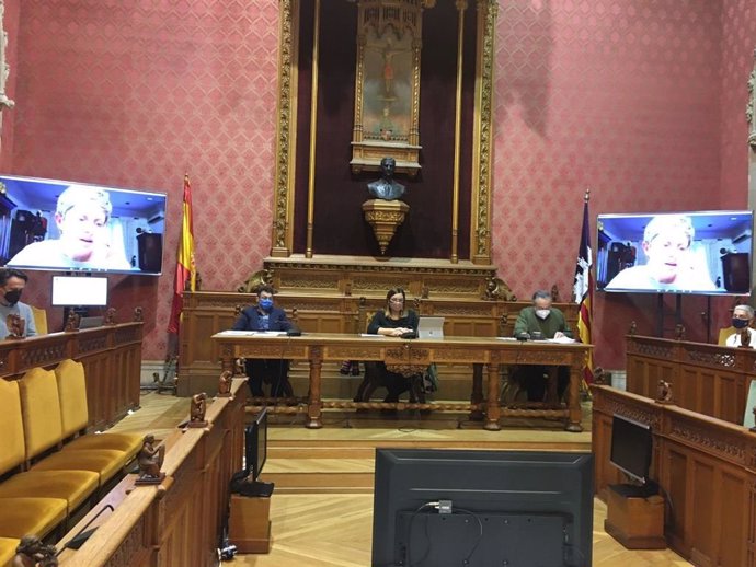 Reunión del Consell Escolar de Mallorca.