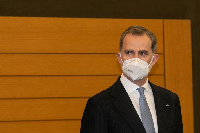 El Rei Felipe VI a Andorra la Vella (Andorra), a 25 de mar de 2021. 