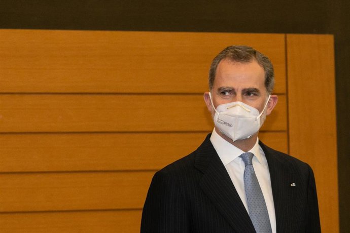 El Rei Felipe VI a Andorra la Vella (Andorra), a 25 de mar de 2021. 