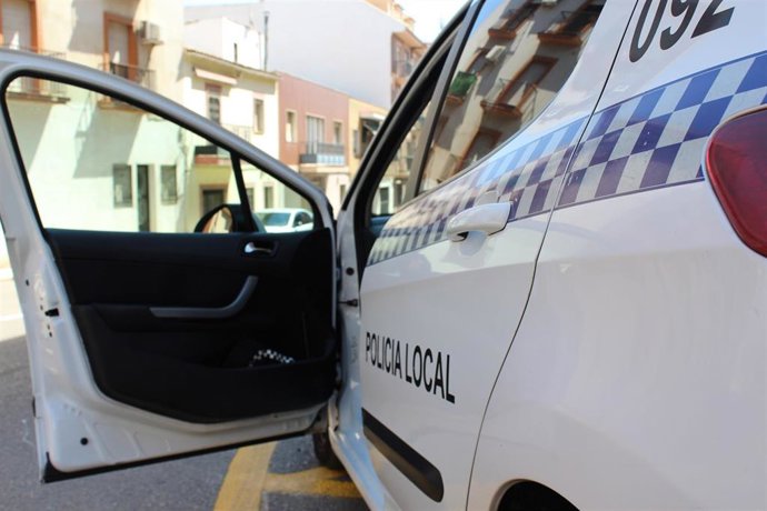 Vehículo de la Policía Local de Linares.
