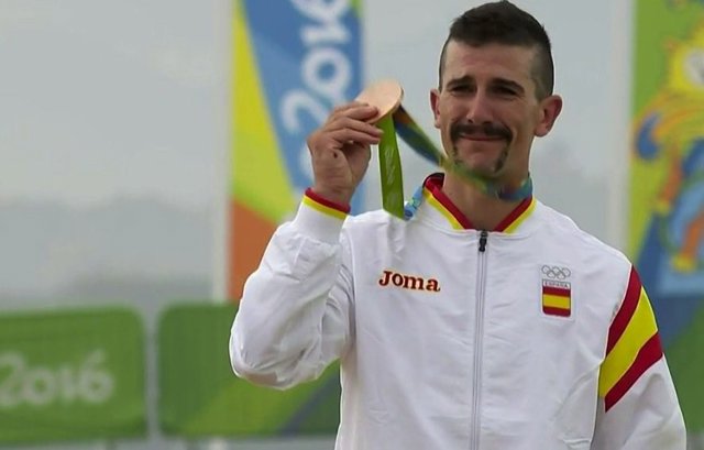 Archivo - Carlos Coloma, bronce en mountain bike en los Juegos Olímpicos de Río 2016