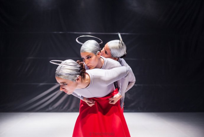 Una momento del montaje 'Luz'.