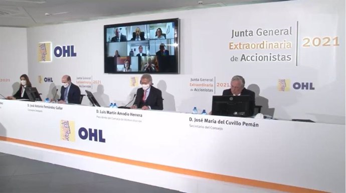 Junta general extraordinaria de OHL