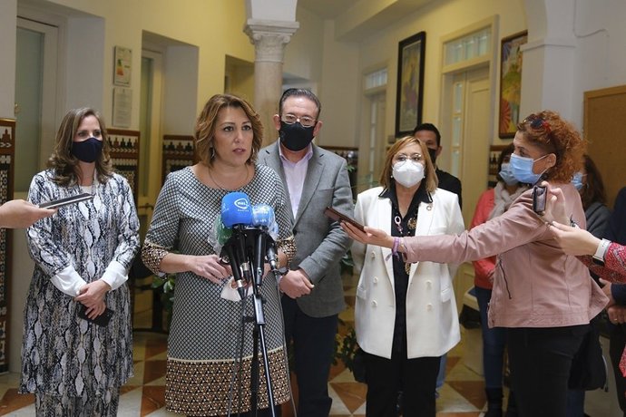 La secretaria general del PSOE-A, Susana Díaz.