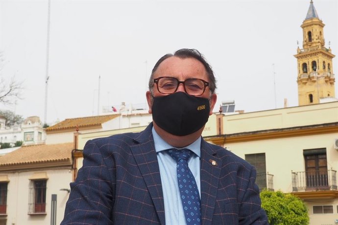 El delegado de Fiestas Mayores, Enrique Pavón