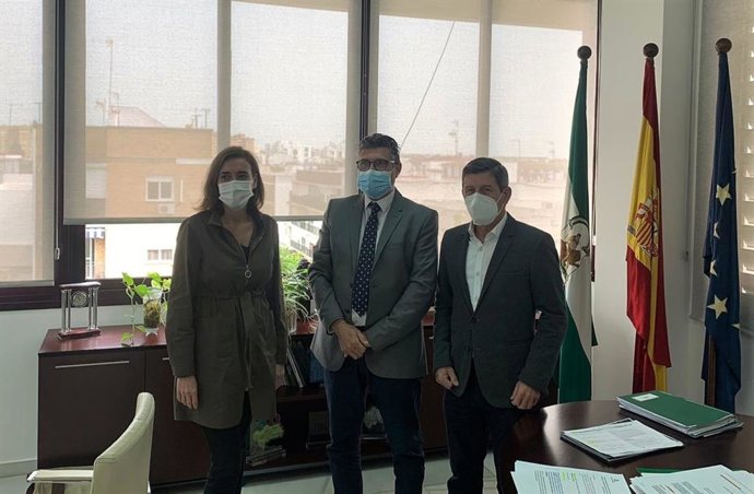 Reunión de Feafes con el director general de Servicios Sociales de la Junta de Andalucía, Francisco José Vidal.