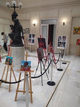 Muestra con los trabajos artísticos de Bachillerato Internacional en Las Sirenas