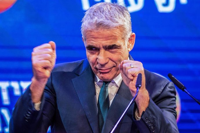 El líder del partido opositor israelí Yesh Atid, Yair Lapid