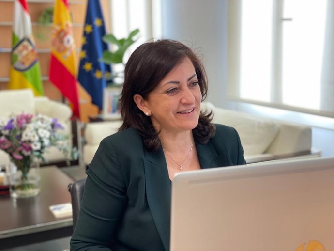 La presidenta del Gobierno de La Rioja, Concha Andreu