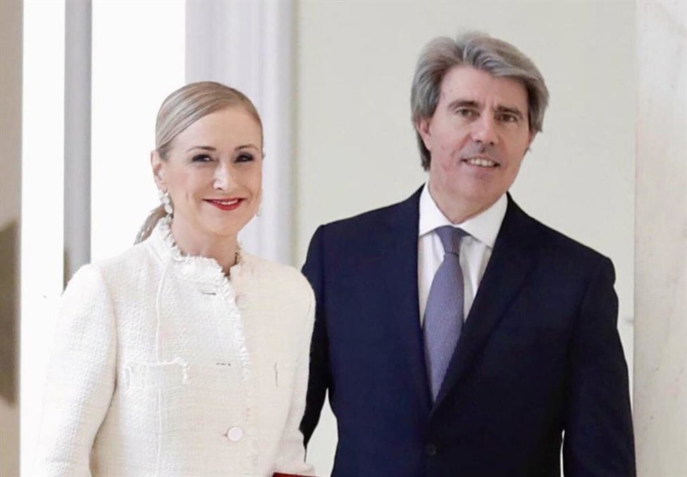Archivo - Cifuentes y Ángel Garrido