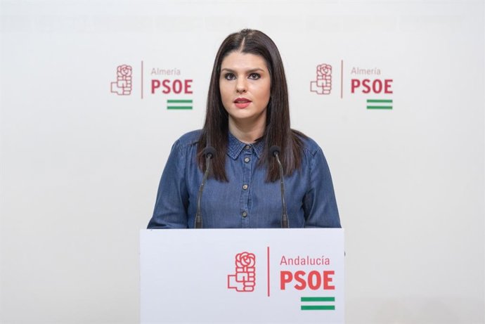 La portavoz del grupo parlamentario socialista en la Comisión de Políticas para la protección de la Infancia y la Adolescencia, Noemí Cruz.