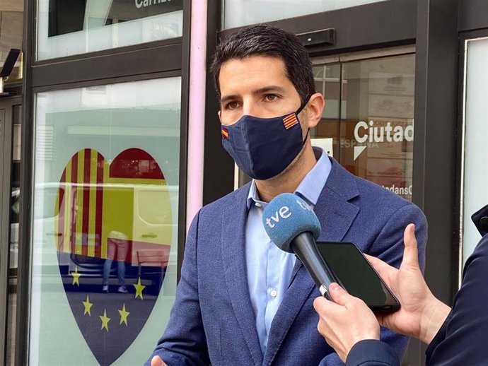 El diputado de Cs en el Parlament Nacho Martín Blanco