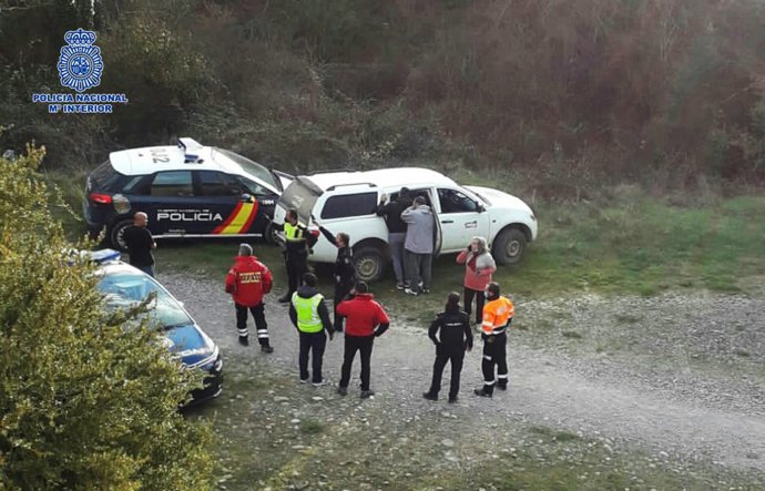 La Policía Nacional localiza y salva la vida de un hombre desaparecido en Jaca, con lesiones de gravedad.