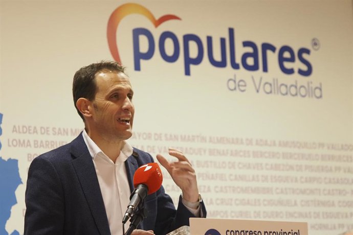 Conrado Íscar, elegido nuevo presidente del Partido Popular en Valladolid en el XV Congreso Provincial.