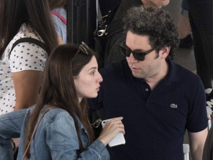 Archivo - El pasado jueves María Valverde y Gustavo Dudamel viajaban de Barcelona, donde el día anterior él había dirigido un concierto, a Madrid que ese día Dudamel tenía un nuevo compromiso profesional en el Auditorio Nacional
