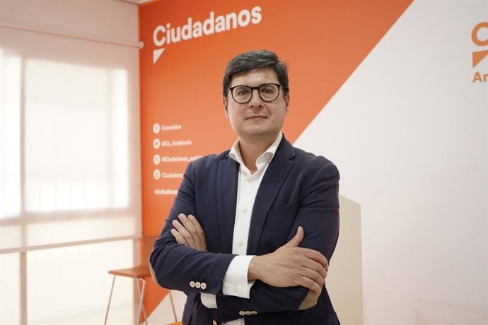 Archivo - El coordinador de Ciudadanos en la provincia de Sevilla, Álvaro Pimentel.