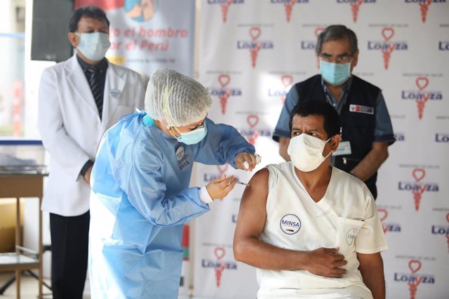 Segunda etapa de la vacunación en Perú