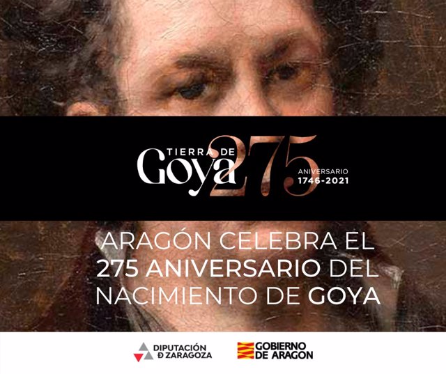 Los Reyes presidirán el lunes el acto de conmemoración del 275 aniversario de Goya en Fuendetodos.