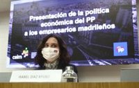 Ayuso se reafirma en su política económica: libertad empresarial, fiscalidad baja y digitalización