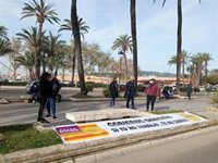 Empresarios de hostelería protestan contra el cierre de los interiores y piden ayudas "verdaderamente directas"