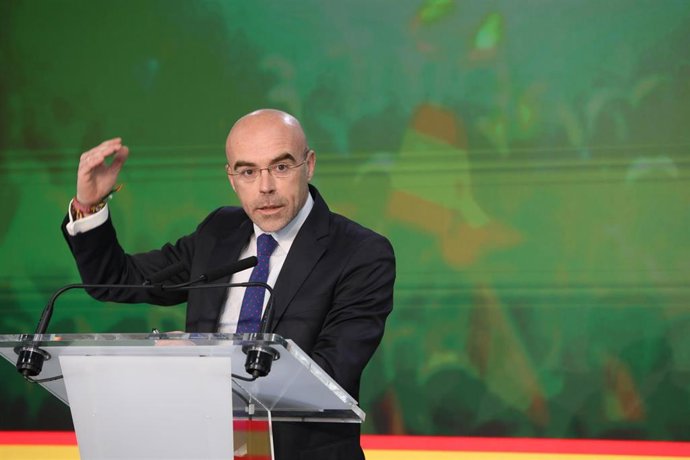 El vicepresidente primero del Comité de Acción Política y eurodiputado de Vox, Jorge Buxadé