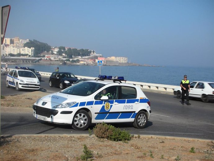 Archivo - Policía Local de Ceuta, en una imagen de archivo