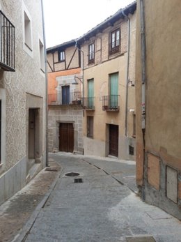 Calle de la Judería de Segovia.