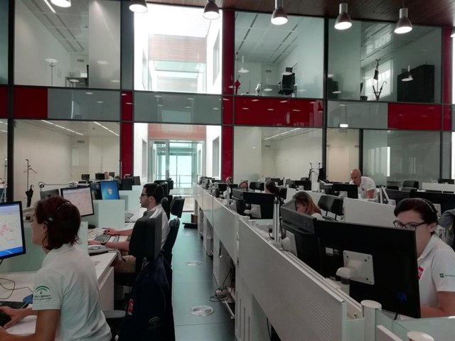 Archivo - Centro coordinador de Emergencias 112 Andalucía