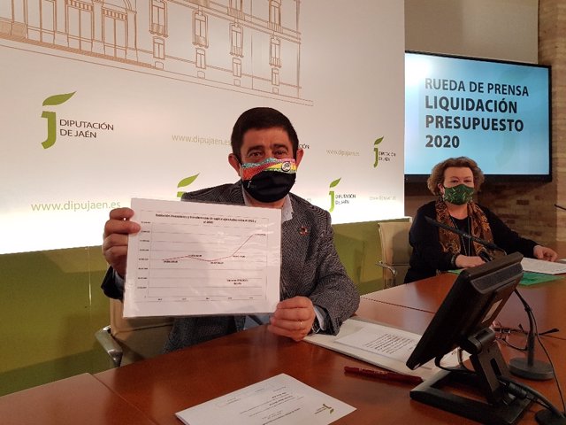 Presentación de la liquidación del presupuesto de la Diputación de 2020.