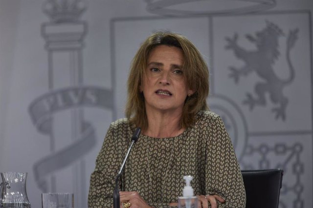La vicepresidenta cuarta y ministra para la Transición Ecológica y el Reto Demográfico, Teresa Ribera