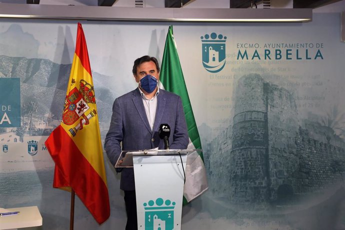 El portavoz del Ayuntamiento de Marbella, Félix Romero