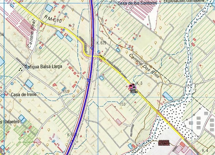 Imagen del lugar en el que ha tenido lugar el incendio