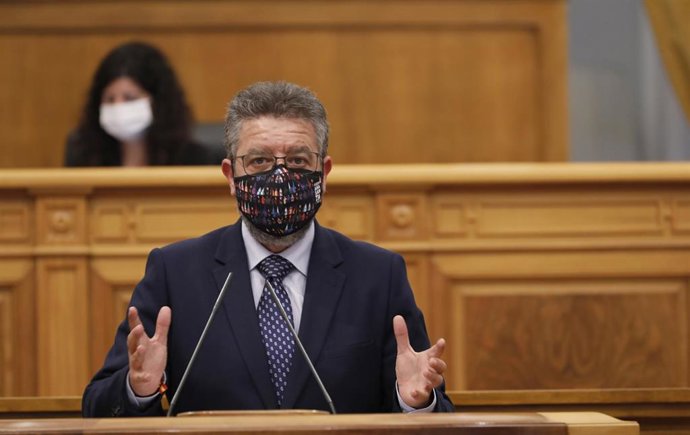 El Diputado Del PP Juan Antonio Moreno En Las Cortes.