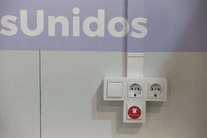 Archivo - Detalle de enchufes.