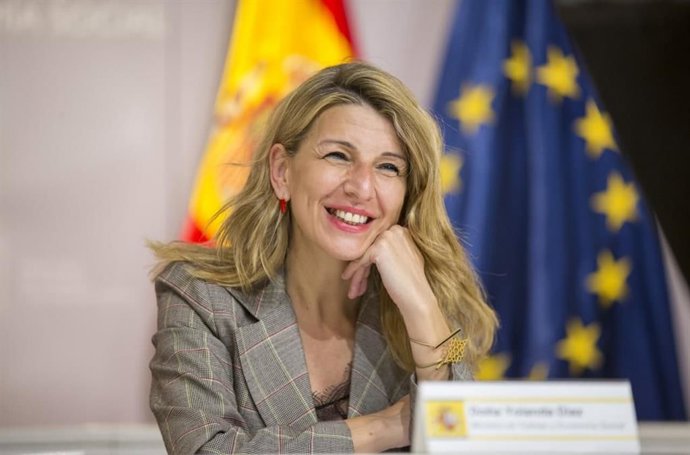 La ministra de Trabajo y Economía Social, Yolanda Díaz.