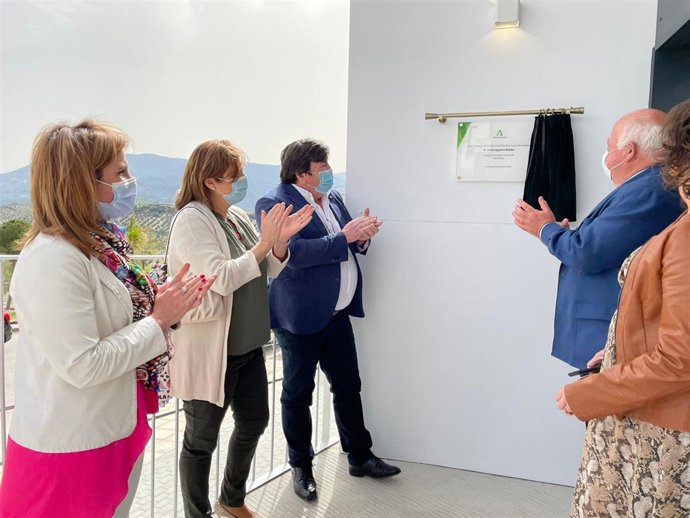 Inauguración del centro de salud de Carchelejo.