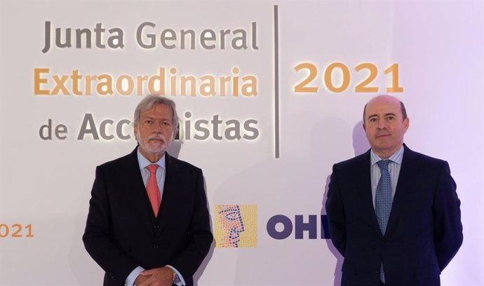 Luis Amodio, presidente de OHL, y José Antonio Fernández Gallar, consejero delegado