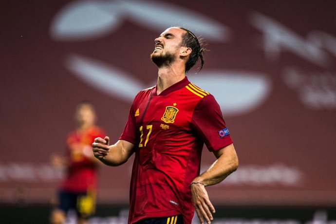 Archivo - Fabián Ruiz durante un partido de la selección española de fútbol