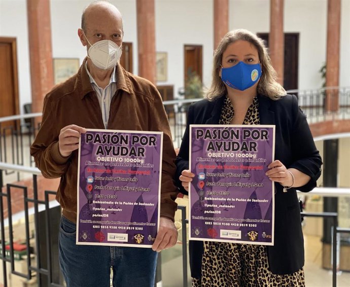 Nota De Prensa Y Foto Santander Colabora Campaña Recogida Alimentos Semana Santa Archicofradía De La Pasión