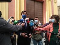 Montesinos (PP) niega fractura entre dirección nacional y PP-A y dice que la relación de Casado y Moreno es "muy buena"