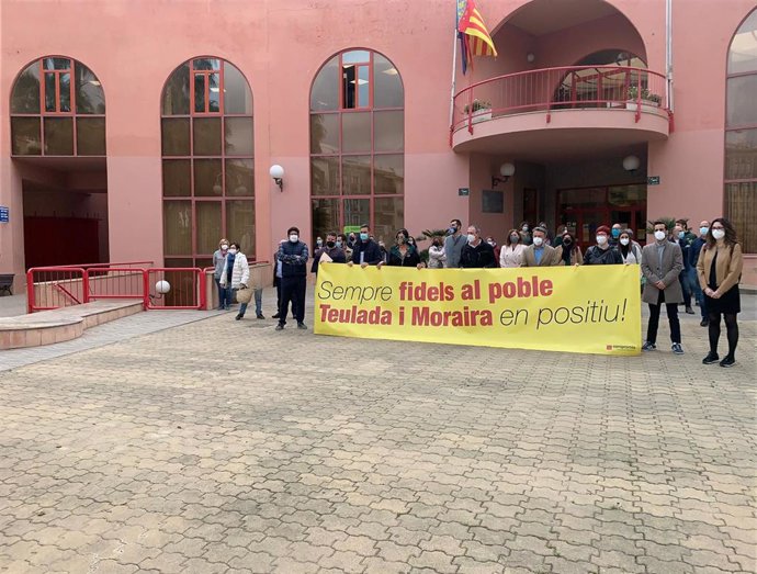 Archivo - Concentración de Compromís y PSPV en Teulada-Moraira