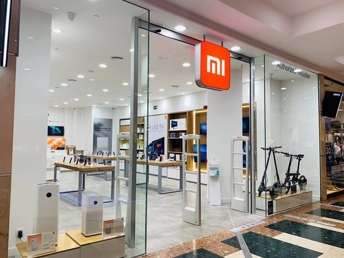 Archivo - Tienda de Xiaomi.