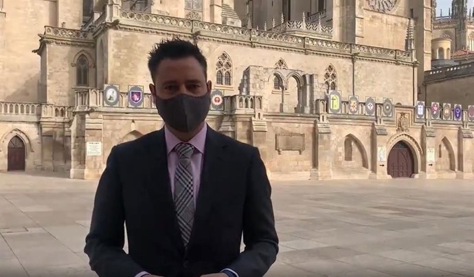 El alcalde de Burgos, Daniel de la Rosa.