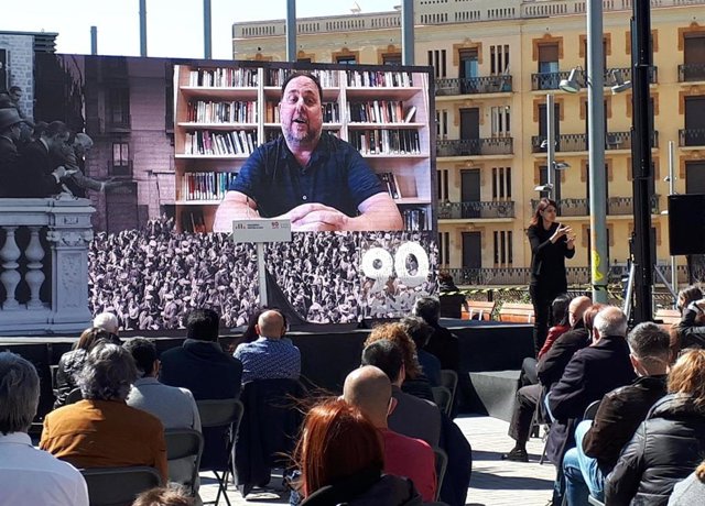 El líder de ERC y exvicepresidente de la Generalitat, Oriol Junqueras