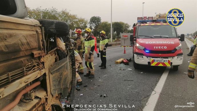 Accidente de tráfico en la A4