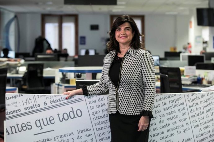 Paloma de Yarza, nueva presidenta de 'Heraldo de Aragón'