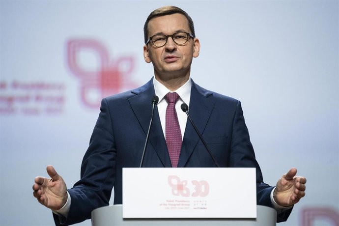 Archivo - El primer ministro polaco Mateusz Morawiecki