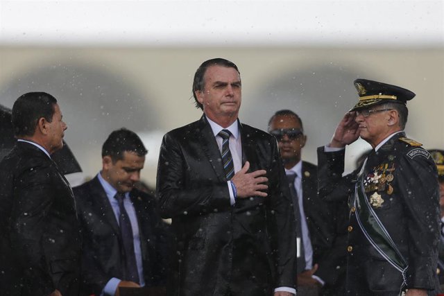 Archivo - El presidente de Brasil, Jair Bolsonaro.