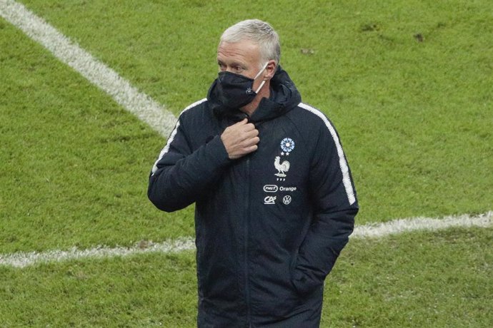Archivo - Didier Deschamps (FRA) reacted at the end of the game during the International Friendly Game football match between France and Finland on November 11, 2020 at Stade de France in Saint-Denis, France - Photo Stephane Allaman / DPPI