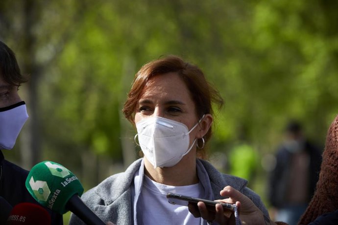 La candidata a la presidencia de la Comunidad de Madrid por Más Madrid, Mónica García 